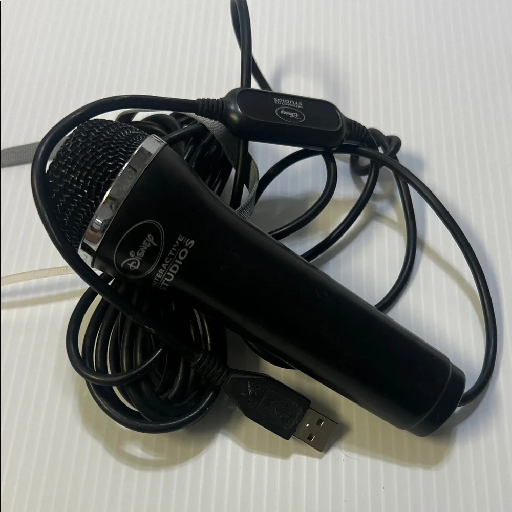 Disney Black USB Studio Microphone